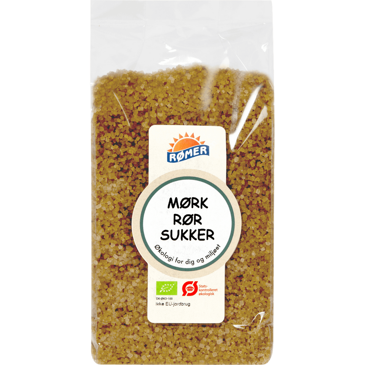 Rømer Rörsocker Mörkt Ekologisk | 500 g