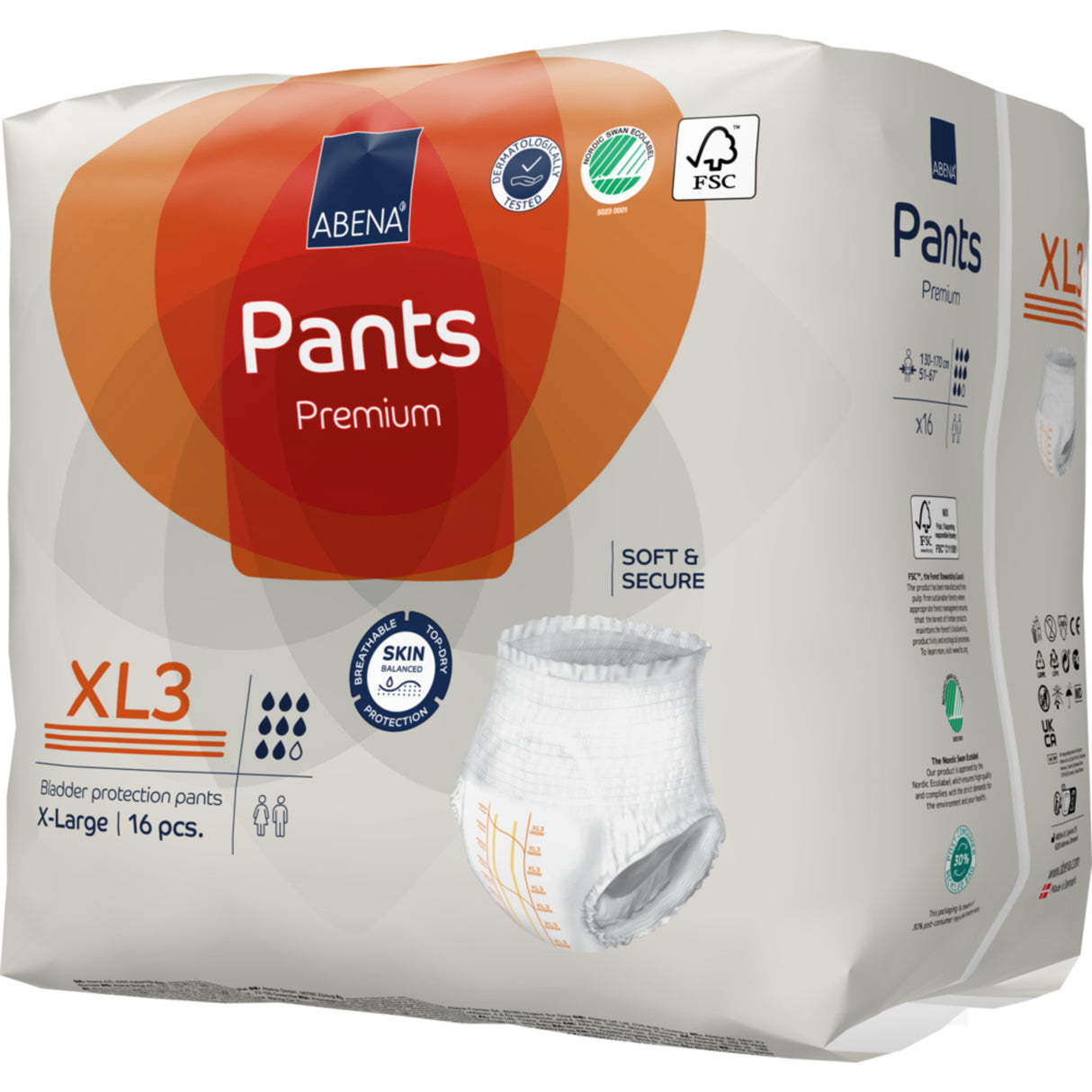 Pants Byxor XL3 Inkontinens, Premium