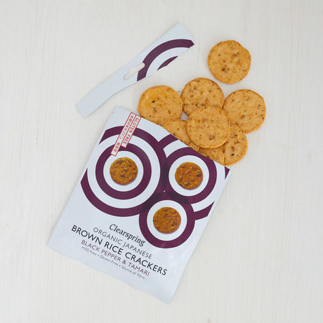 Rice Cracker Svartpeppar & Tamari EKO Glutenfri