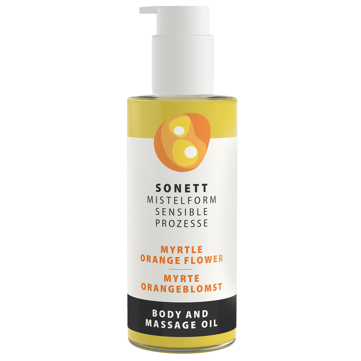 Sonett Kropp & Massageolja Myrta/ Apelsinblomma | 145 ml