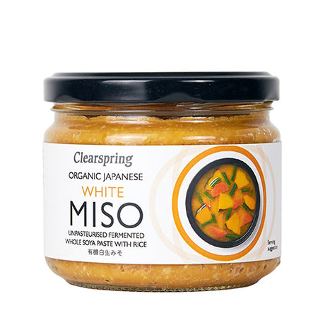 Vit Miso Pasta Soja m. Ris EKO (Opastöriserad)