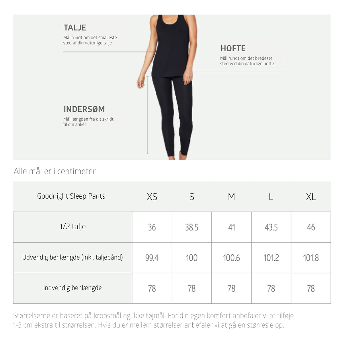 Bambu Pyjamasbyxor Dam Svarta