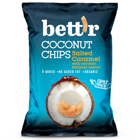 Kokoschips Saltet Karamel Med kokosblommanektar