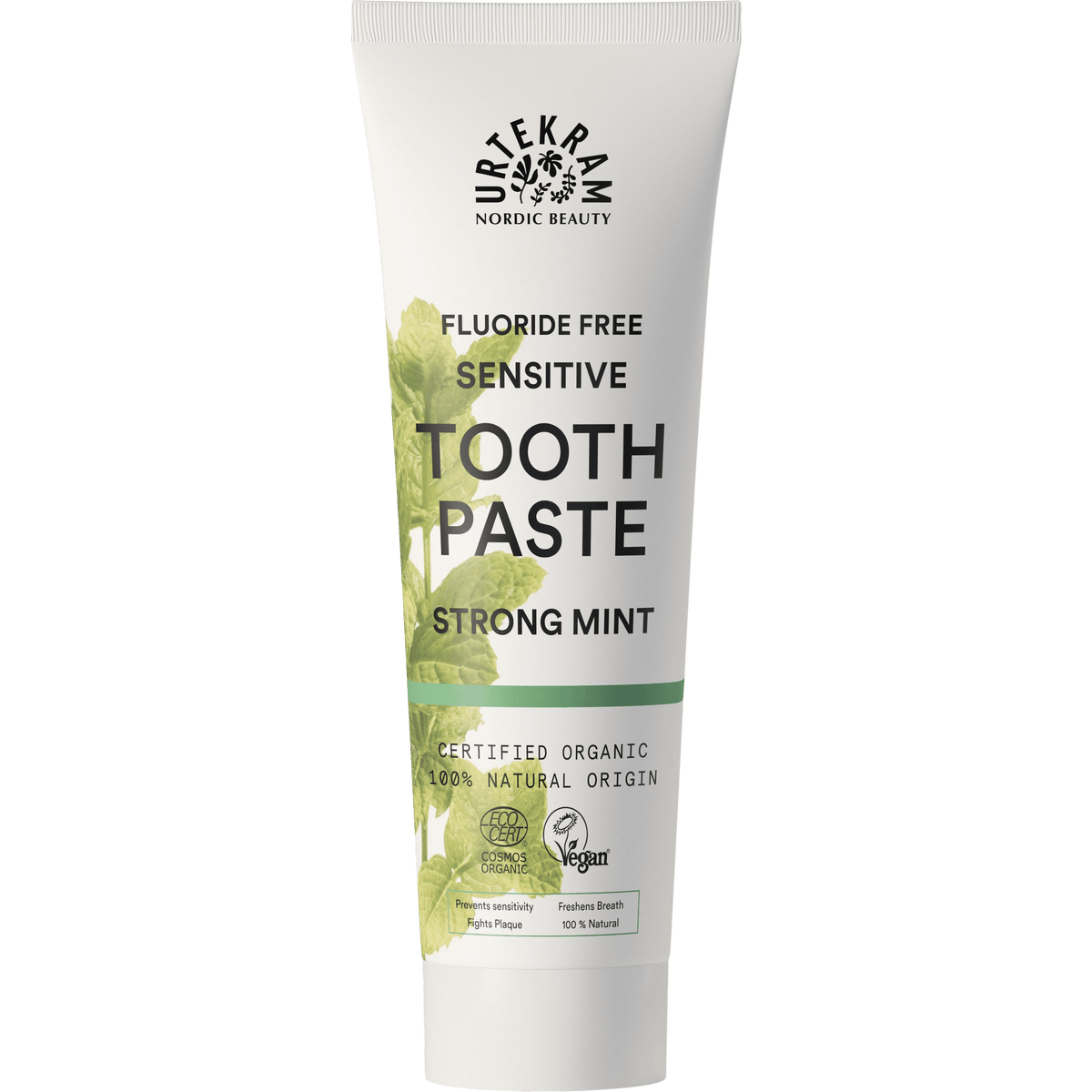 Urtekram Tandkräm Strong Mint | 75 ml