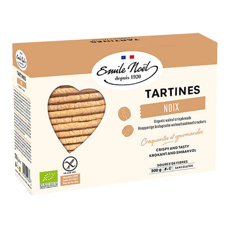 Knäckebröd m valnöt glutenfri Eko