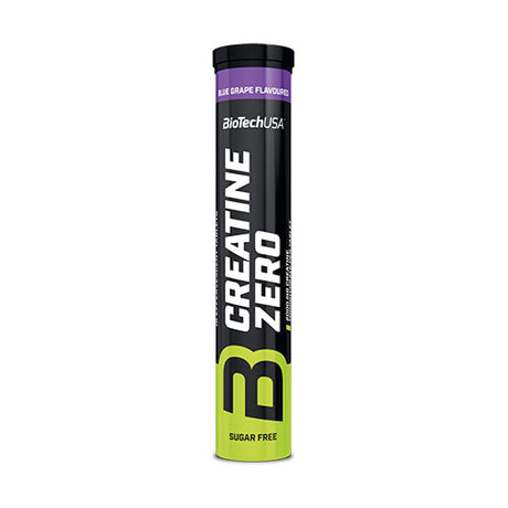 Creatine Zero Duschtablett M. smak av blå druvor