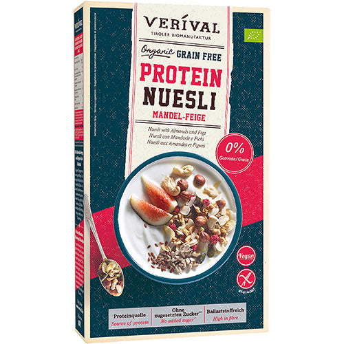 Protein Müsli - Mandel-Fikon EKO Glutenfri