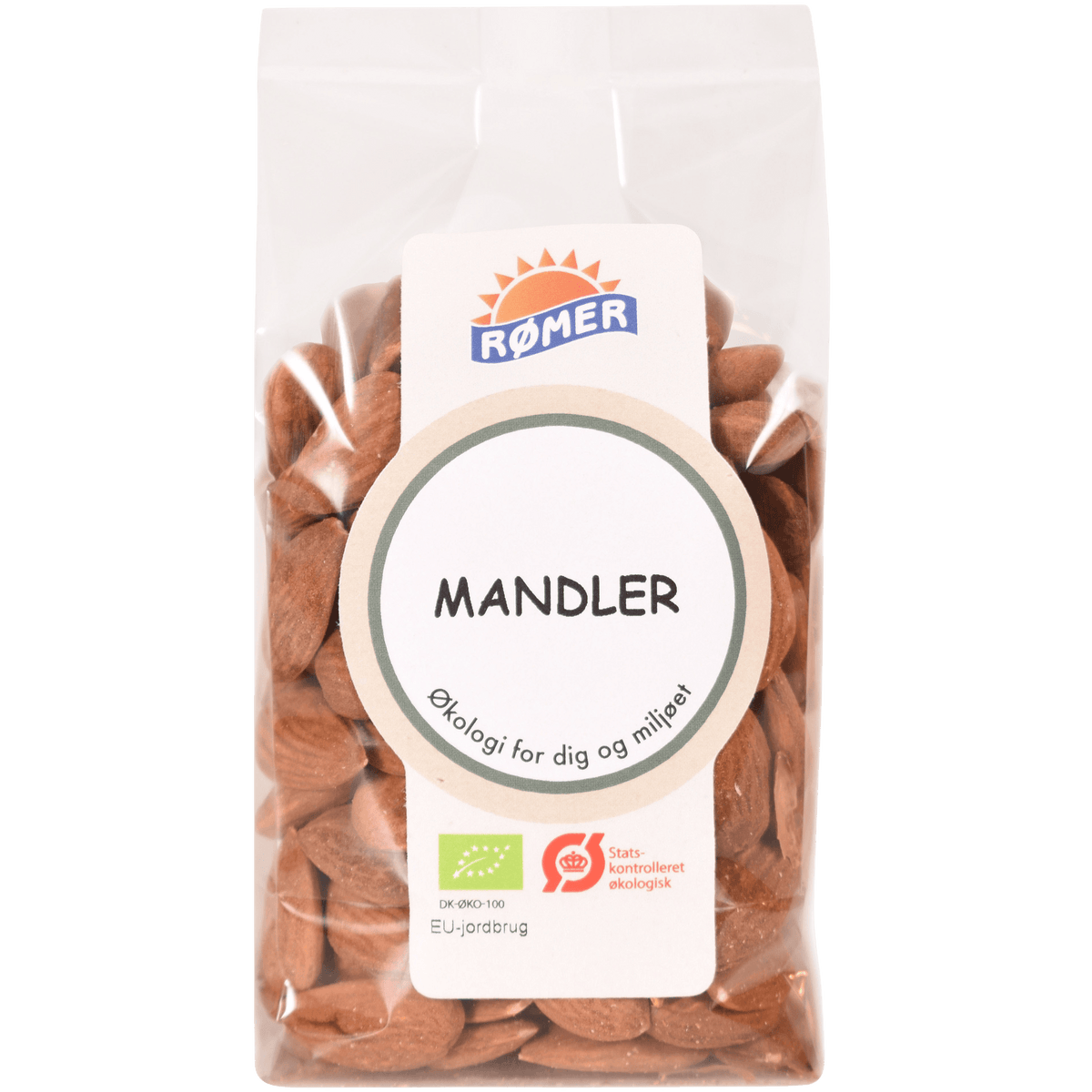 Rømer Mandlar Ekologisk | 200 g