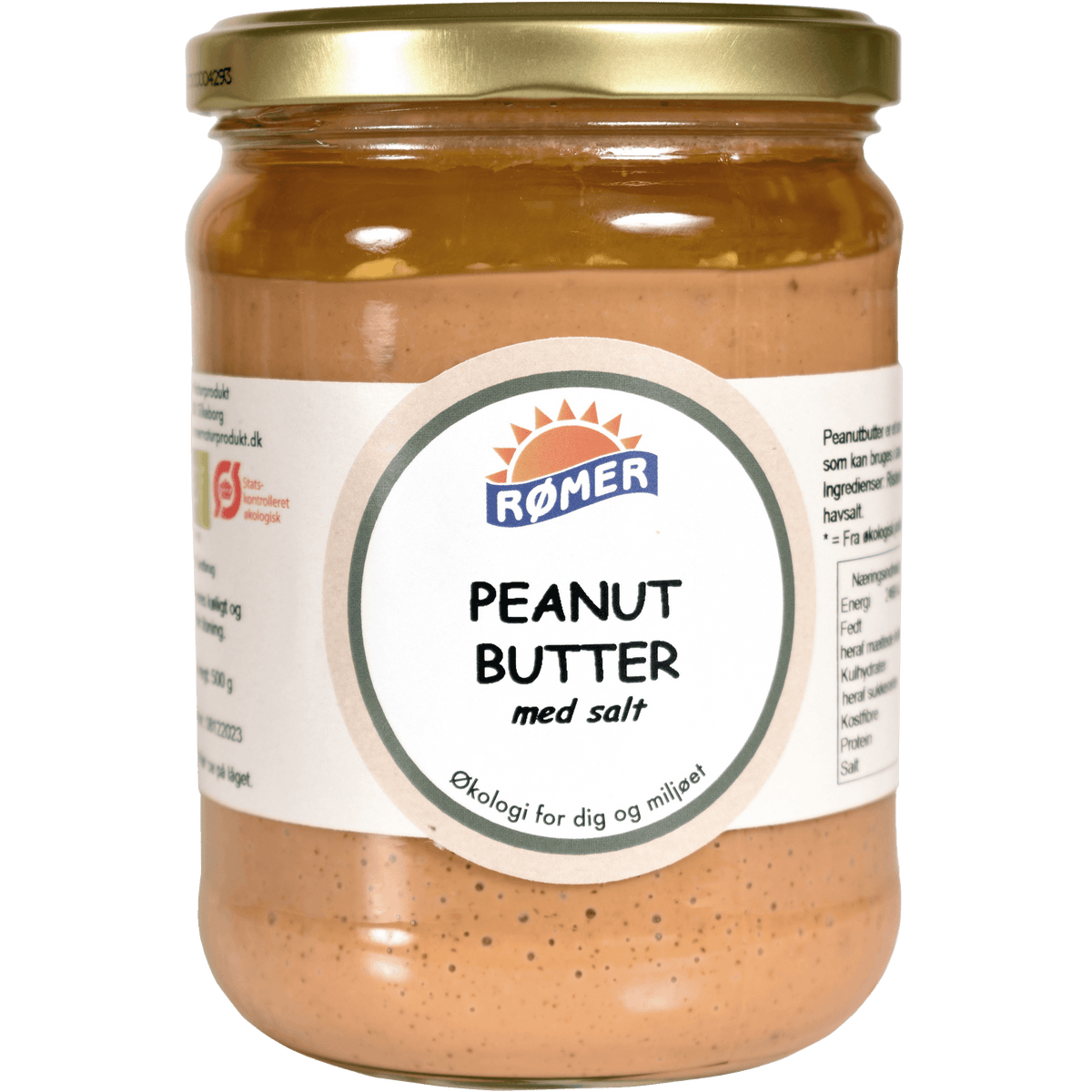 Rømer Peanut Butter Ekologisk 500 G | 500 g