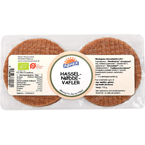 Våfflor Med Hasselnötter Ekologisk