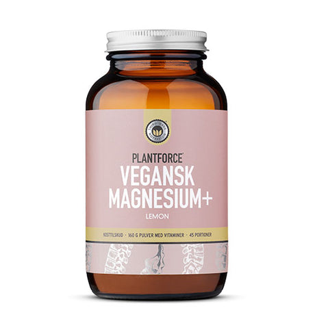 Plantoforce Veganskt Magnesium + Citron