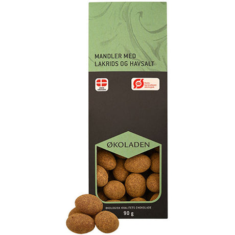 Mandlar med lakrits och havssalt Eko