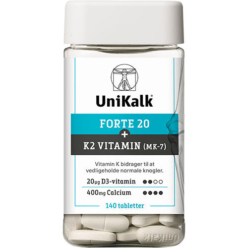 Unikalk Forte K2 | 140 Tabl.