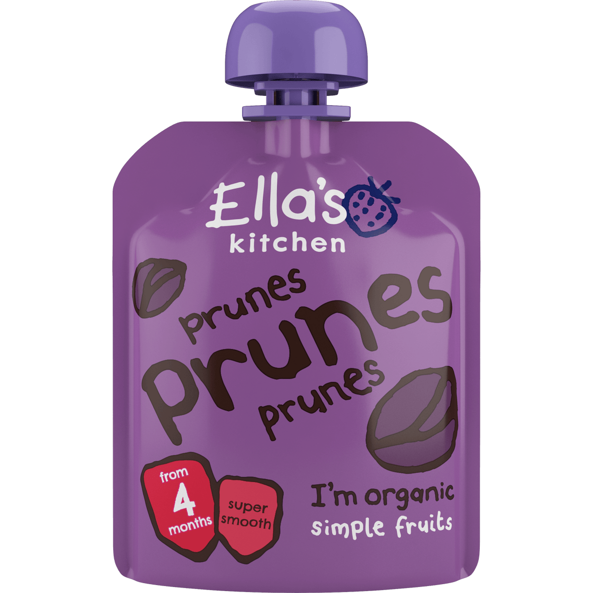 Ellas Kitchen Babymos 4 mån+ Katrinplommon Ekologisk | 70 g