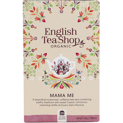 English Tea Shop Koffeinfri Te Mama Me EKO | 20 påsar
