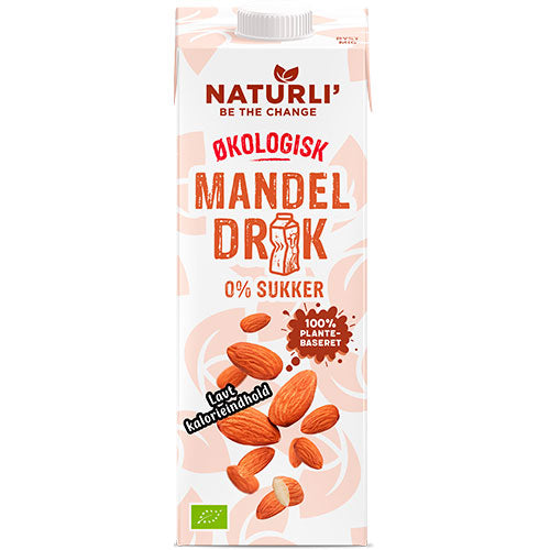 Naturli Mandeldryck osötad EKO | 1 l