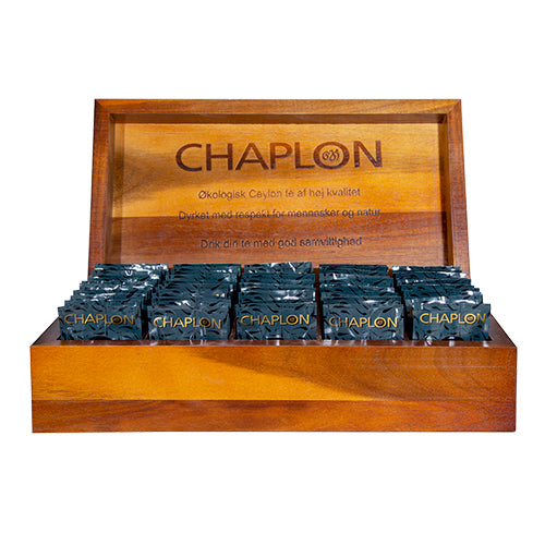 Telåda I Trä med 50 tepåsar EKO