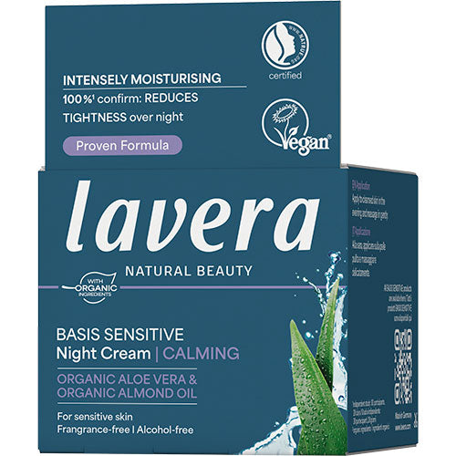 lavera Basis Sensitive Nattkräm Regenererande | 50 ml