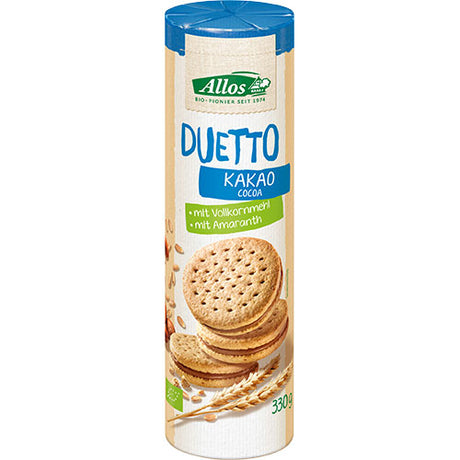 Dubbla Kex Med Kakaokräm Ekologisk