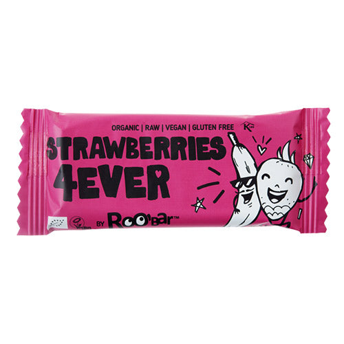 Roo'bar Bar Jordgubbe Och Banan Eko