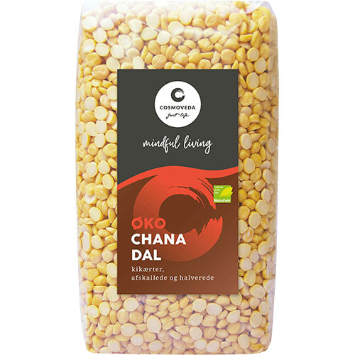 Cosmoveda Kikärtor EKO halverade och skalade | 500 g