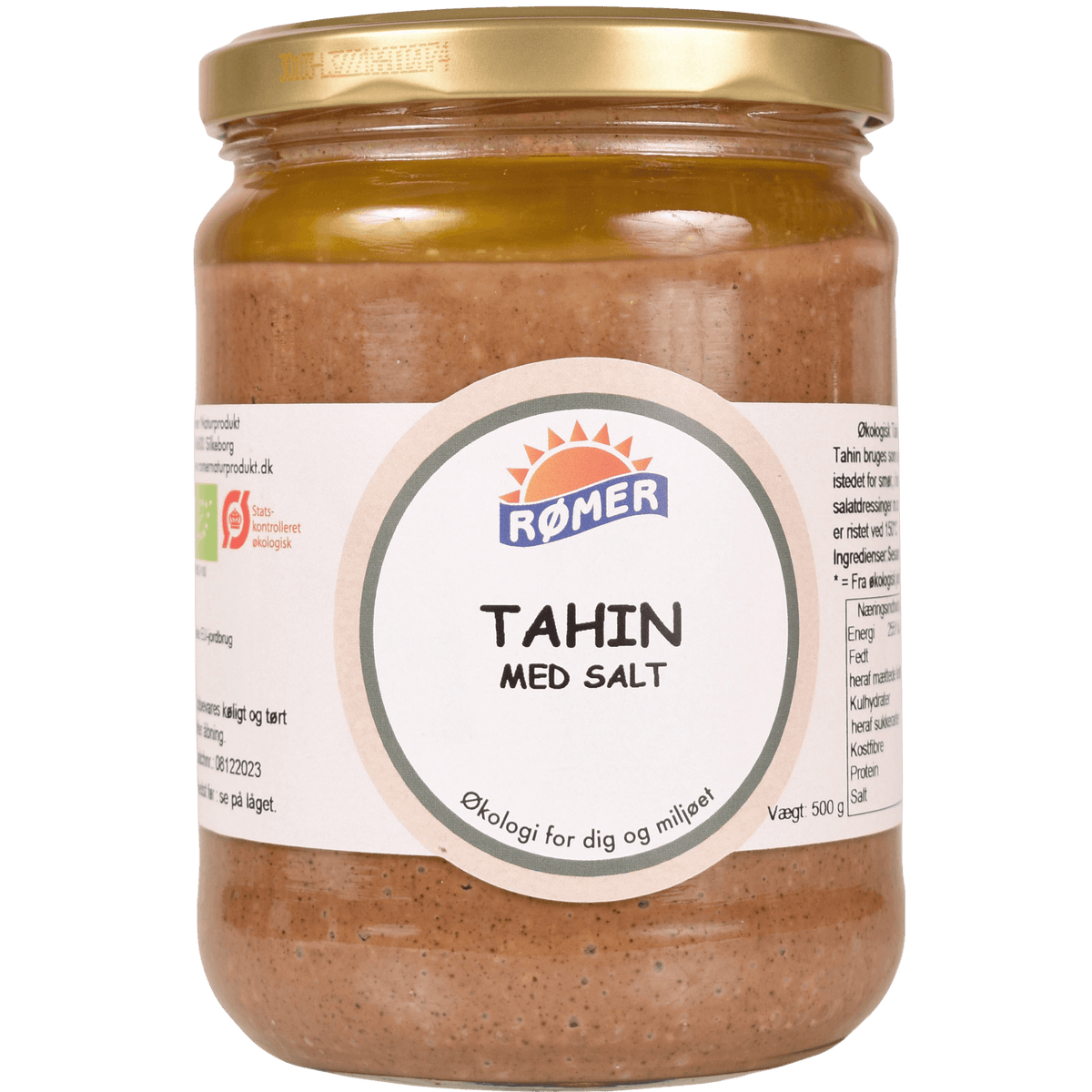 Rømer Tahin med Salt Ekologisk | 500 g