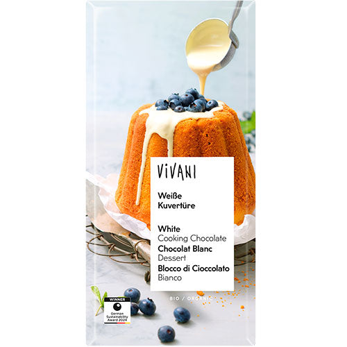 Vivani vit överdragschoklad Ø | 150 gr