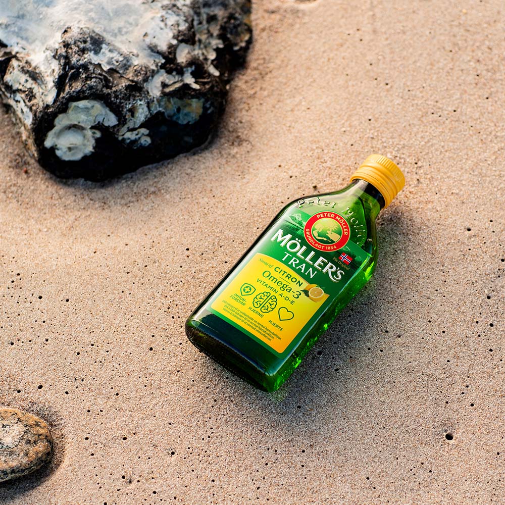 Möllers Tran Omega 3 Fiskolja + Citron