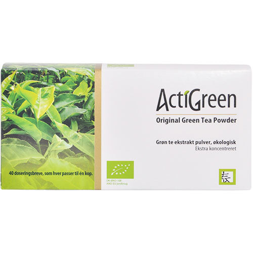 ActiGreen Grönt Te Extrakt EKO | 40 påsar