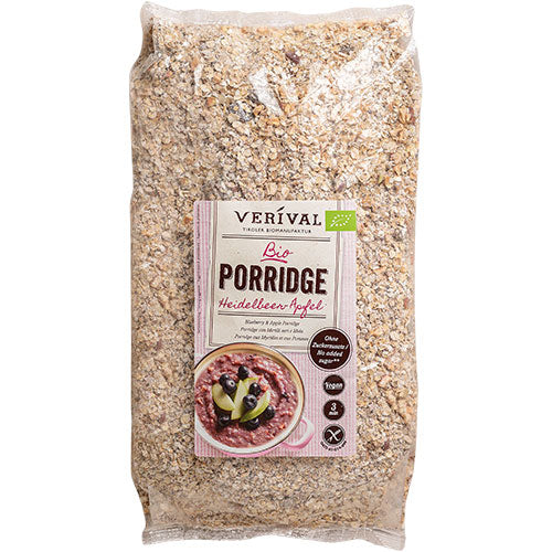 Gröt - Blåbär-Äpple EKO Glutenfri