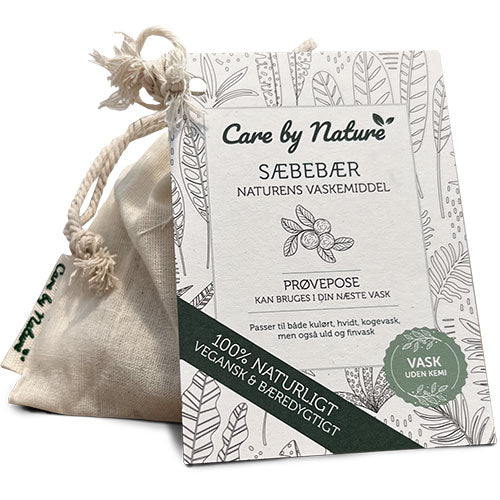 Prøvepose med sæbebær