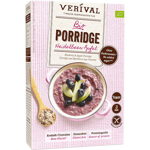 Gröt - Blåbär-Äpple EKO Glutenfri