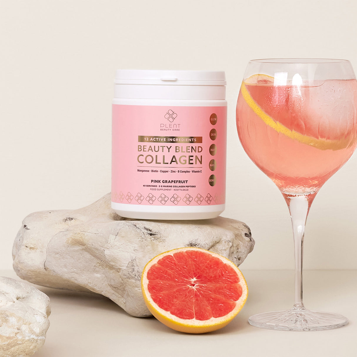 Plent Beauty Blend Collagen | Pink Grapefruit