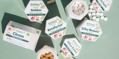 Berthelsen vitaminer för hud och hår