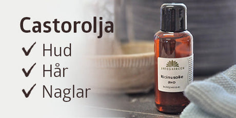 Castorolja: Fördelar och användning