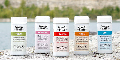 Populära kosttillskott från LongoVital