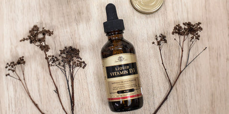 Flytande D-vitamin från Solgar