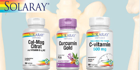Underhåll dina ben med Solaray