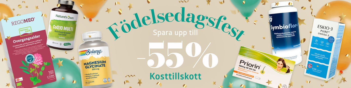 Födelsedagsfest - Kosttillskott