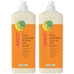 Sonett Oliv Tvättmedel Ull & Silke Lavendel | 2 x 1 Liter