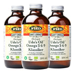 Udo´s Choice Oil Blend Flytande Omega 3-6-9 EKO | 3 x 500 ml