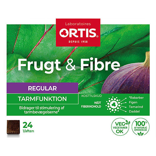 Ortis Frukt & Fibrer 24 Tärningar