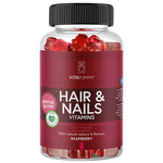 VitaYummy Hair & Nails Raspberry | 60 vingummin