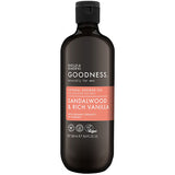 Goodness Men Sandalwood & Rich Vanilla Shower Gel