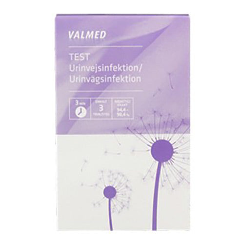 Urinvejsinfektionstest - 3 stk