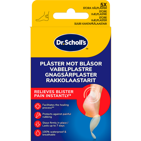 Scholl Blister Plasters Heel 5 st