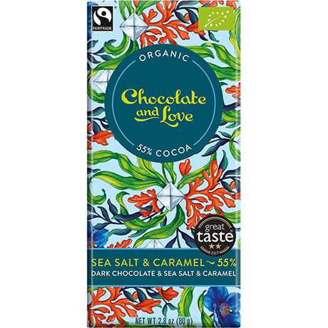 Choklad Sea Salt & Caramel 55% EKO från 