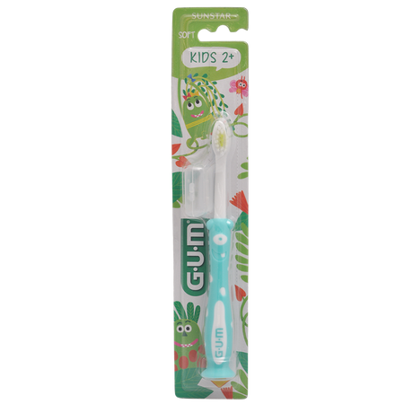 GUM Tandborste Monster Barn 2+ År