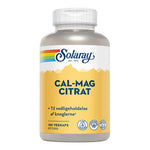 Solaray Calcium Magnesium Citrat | 180 kapslar