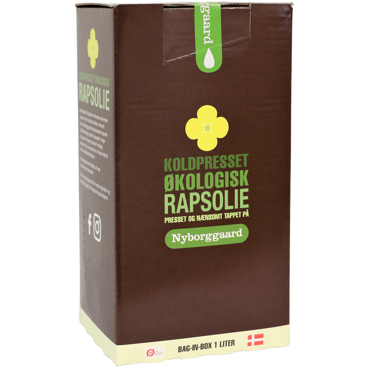 Nyborggaard Nyborgsgård Rapsolja Ekologisk | 1 liter